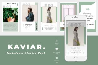 0Kaviar Instagram Stories: Premium Templates for Bold Brands