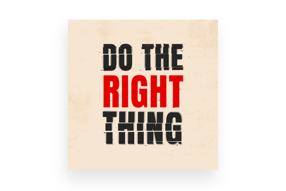 Do the Right Thing: A Modern Font for Bold Design Projects