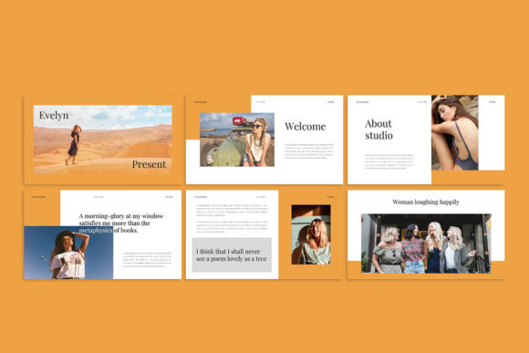 Evelyn: A Minimal Google Slides Template for Modern Presentations