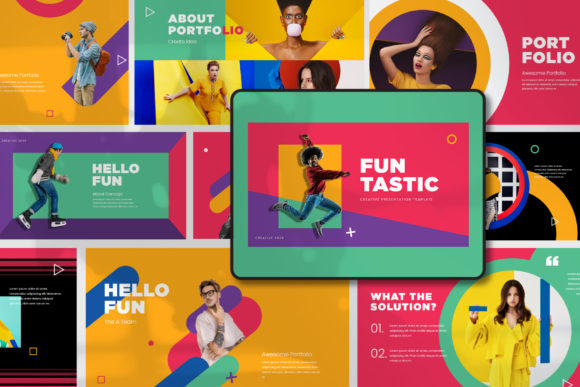Funtastic Googleslide Template: Modern Design for Your Brand