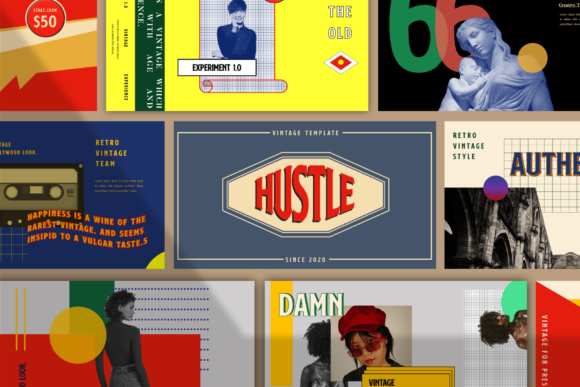 Hustle Googleslide Template: A Modern Presentation Tool