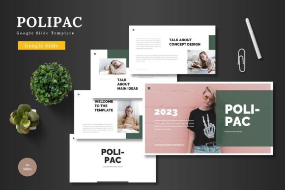 Polipac - Google Slide Template: Professional Design Made Simple