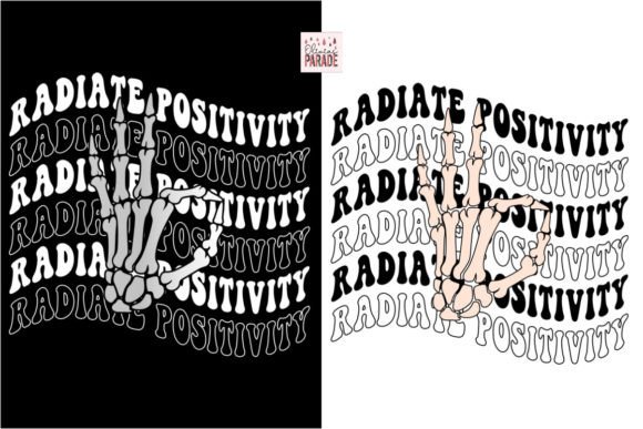 Radiate Positivity: Unique Skeleton X-Ray Art for Creators