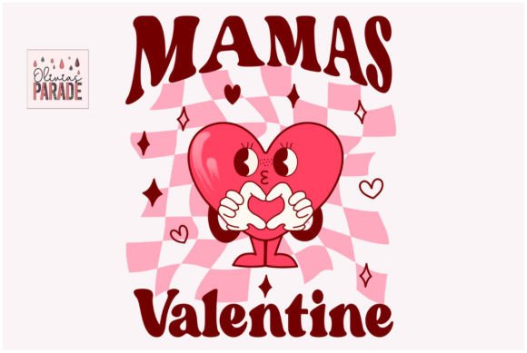 Retro Mamas Valentine Png: Vintage Charm for Modern Creations