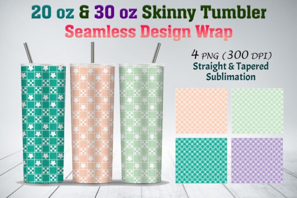 Seamless Skinny Tumble Wrap 20 Oz 30 Oz